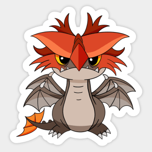 Cloudjumper How to train your dragon, baby dragon, cool mask for kids, t shirt for boy party Sticker